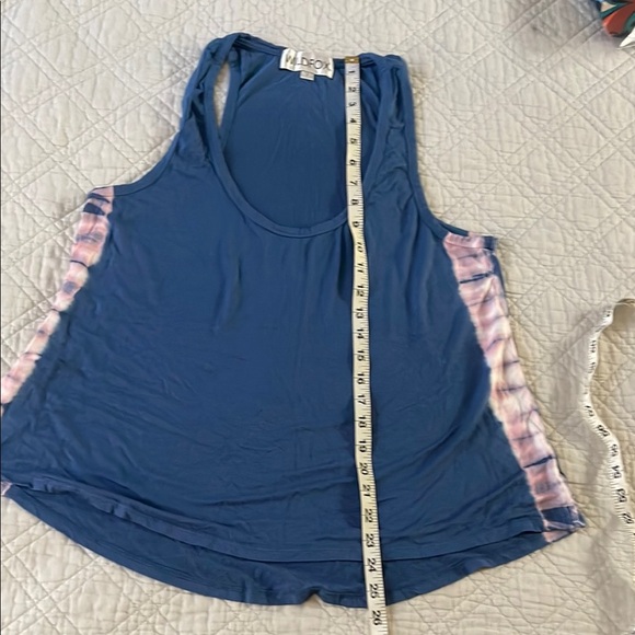 Wildfox Blue Relaxed Sleeveless Tank Top - Picture 10 of 11